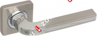 Дверная ручка Laredo LD 002-2 (Матовый никель/никель)