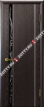 Межкомнатные двери Ульяновские двери ЭКСКЛЮЗИВ 1 Черный Абрикос