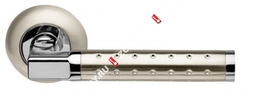 Ручка раздельная Armadillo (Армадилло) Eridan LD37-1SN/CP-3 матовый никель/хром