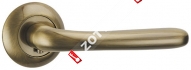 Ручка дверная раздельная PUNTO SIMFONIA TL ABG-6 (Зеленая бронза)