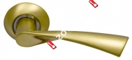 Ручка дверная раздельная ARCHIE-SILLUR X11 S.GOLD