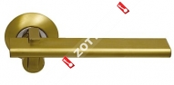 Ручка дверная раздельная ARCHIE-SILLUR 133 S.GOLD/P.GOLD (Золото/матовое золото)