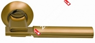 Ручка дверная раздельная ARCHIE-SILLUR 94A S.GOLD/P.GOLD (Золото/матовое золото)