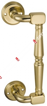 Ручка дверная скоба M.B.C. Contessa Pull 228 mm (Латунь)