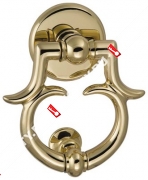 Дверное кольцо M.B.C. Fly knocker &quot;M&quot; 150 mm (Латунь)