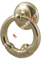 Дверное кольцо M.B.C. Margherita knocker 125 mm (Латунь)