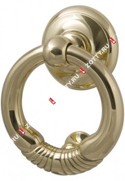 Дверное кольцо M.B.C. Margherita knocker 125 mm (Латунь)