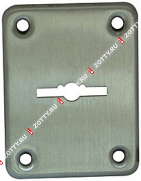 Декоративная накладка FUARO на сувальдный замок (1шт) (аналог CISA 06.082) ESC082-SN-3 (Матовый никель)