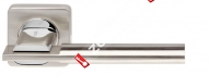 Ручка раздельная Armadillo (Армадилло) TRINITY SQ005-21SN/CP-3 матовый никель/хром