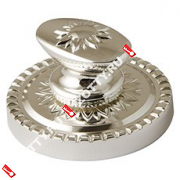 Ручка поворотная WC-BOLT BK6/CL-SILVER-925 (Серебро)