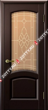 Межкомнатные двери Ульяновские двери ЛАУРА (Стекло Венге)