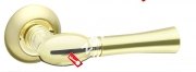 Ручка раздельная Fuaro (Фуаро) HARMONY RM SG/GP-4