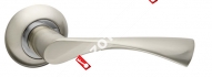 Ручка раздельная Fuaro (Фуаро) CLASSIC AR SN/CP-3 матовый никель/никель, квадрат 8x140 мм