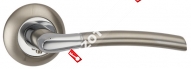 Ручка раздельная Punto (Пунто) ARDEA TL SN/CP-3 матовый никель/хром