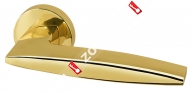 Ручка раздельная Armadillo (Армадилло) SQUID URB9 GOLD-24 Золото 24К