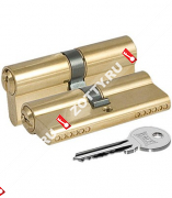 Цилиндровый механизм KALE KILIT 164 GN/74 (32+10+32) mm 3 кл. (Латунь)