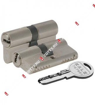 Цилиндровый механизм KALE KILIT 164 SN/68 (26+10+32) mm 5 кл. (Никель)