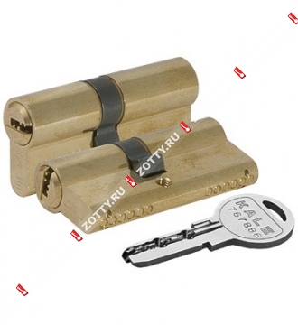 Цилиндровый механизм KALE KILIT 164 SN/90 (35+10+45) mm 5 кл. (Латунь)