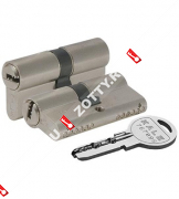 Цилиндровый механизм KALE KILIT 164 SN/80 (30+10+40) mm упк.БЛИСТЕР 5 кл. (Никель)