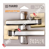 Ручка раздельная Fuaro (Фуаро) NEO DM/HD ABG/CP-6 зеленая бронза/хром
