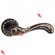 Ручка раздельная Punto (Пунто) PALMIRA MT OBL-20 античный черный