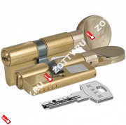 Цилиндровый механизм с вертушкой KALE KILIT 164 BM/90 (35+10+45) mm 5 кл. (Латунь)