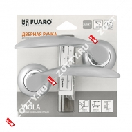 Ручка раздельная Fuaro (Фуаро) VIOLA RM/HD SC/CP-16 матовый хром/хром