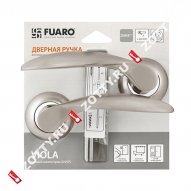 Ручка раздельная Fuaro (Фуаро) VIOLA RM/HD SN/CP-3 матовый никель/хром