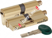 Цилиндровый механизм под вертушку MOTTURA C31F363601TC5 (72 мм/31+10+31) (PVD) (Латунь)