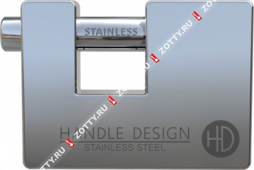 Замок навесной Handle Design (Хендл Дизайн) SSB-80