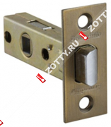 Защелка врезная ARMADILLO LH 120-45-25 WAB BOX /прям/ (Матовая бронза)