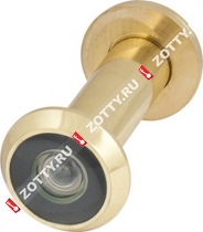 Глазок дверной ARMADILLO с пластиковой оптикой DV2 16/55х85 GP (Золото)