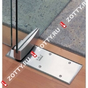 Крышка доводчика DORMA BTS 75 V, 617 (Серебро)