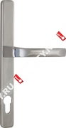 Ручка дверная на планке Fuaro 07 PVC-85/CP (Хром)