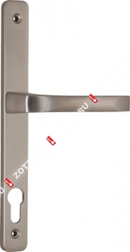 Ручка дверная на планке Fuaro 07 PVC-92/CP (Хром)