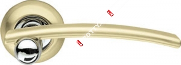 Ручка дверная раздельная Armadillo Mercury LD22-1SG/CP-1