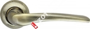 Ручка дверная раздельная Armadillo Capella LD40-1AB/GP-7 (Бронза/золото)