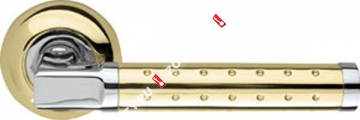 Ручка дверная раздельная Armadillo Eridan LD37-1GP/CP-2 (Золото/хром)