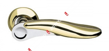 Ручка дверная раздельная Armadillo Ursa LD48-1GP/CP-2 (Золото/хром)