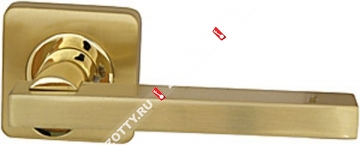 Ручка дверная раздельная Armadillo ORBIS SQ004-21SG/GP-4