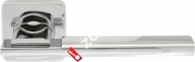 Ручка дверная раздельная Armadillo TRINITY SQ005-21CP-8 (Хром)