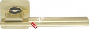 Ручка дверная раздельная Armadillo TRINITY SQ005-21SG/GP-4