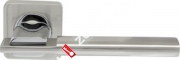 Ручка дверная раздельная Armadillo TRINITY SQ005-21SN/CP-3