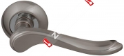 Ручка дверная раздельная Fuaro GRAZIA RM SN/CP-3