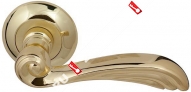 Ручка дверная раздельная Fuaro OPERA RM GP/SG-5 (Матовый латунь/латунь)