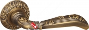 Ручка дверная раздельная Fuaro BOHEMIA SM AB-7 (Матовая бронза)