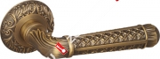 Ручка дверная раздельная Fuaro LORD SM AB-7 (Матовая бронза)