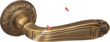 Ручка дверная раздельная Fuaro LOUVRE SM AB-7 (Матовая бронза)