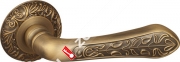 Ручка дверная раздельная Fuaro MONARCH SM AB-7 (Матовая бронза)