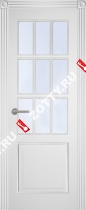 Дверь с багетом Классика 1 ДО (9 стёкол)